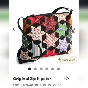 Vera Bradley Star Patchwork Hipster Bag